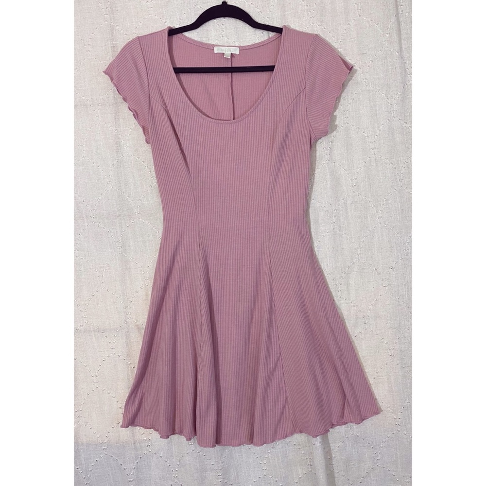 Love, fire pink dress
